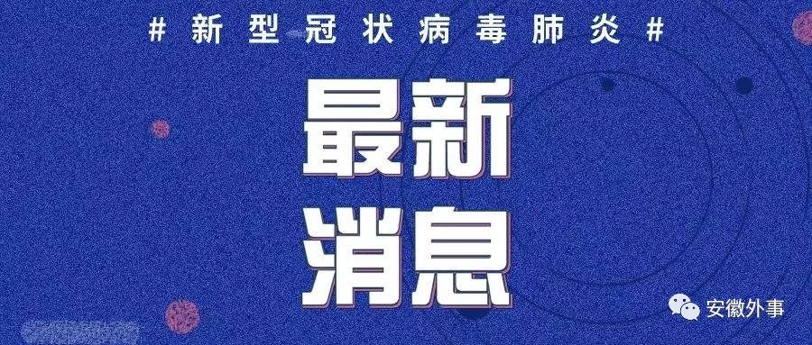 安徽新型肺炎最新情況，背景、事件與影響概述